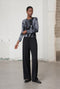Evo wide-leg technical jersey pants | Black