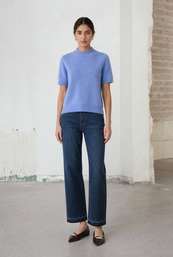 Fly jogger basic jeans | Dark Blue