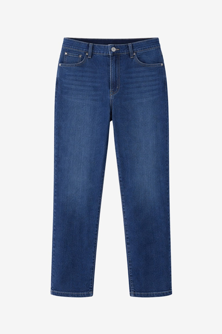 Fly jogger basic jeans | Dark Blue