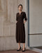 Gaara dress technical jersey | Chocolate
