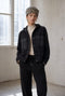 Garda punto Milano hoodie jacket | Nero