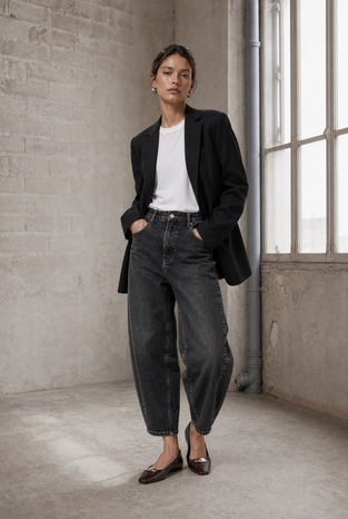 Rango technical jersey blazer | Black