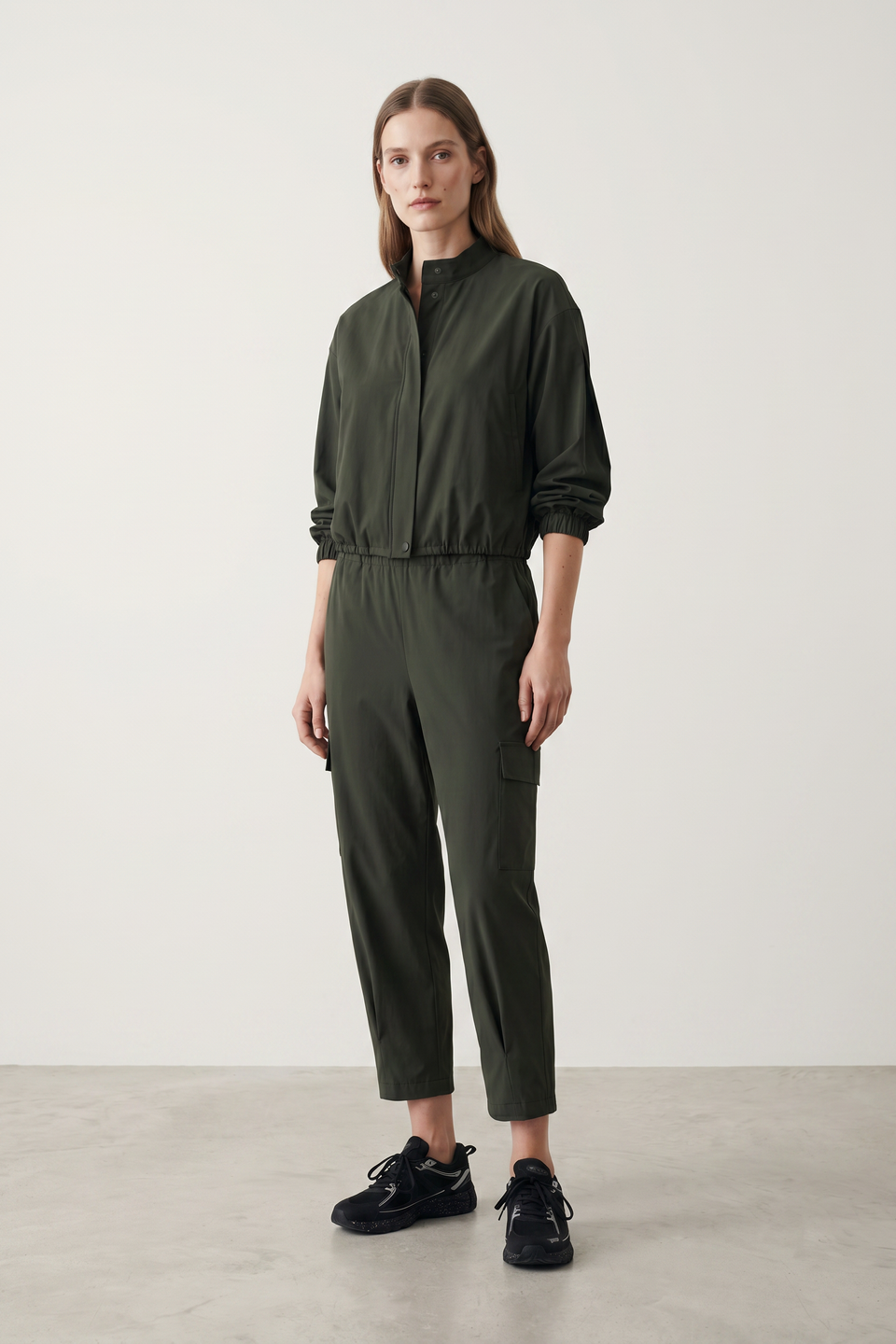 Franz jacket technical jersey | Army