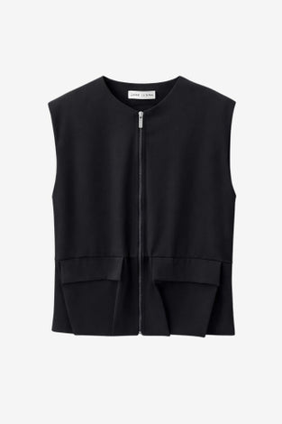 Giorgino vest technical jersey | Black