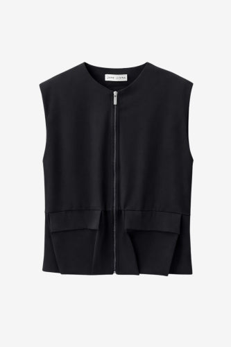 Giorgino vest technical jersey | Black