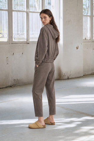 Golia jeans hoodie bomber | Toupe