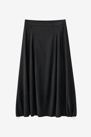 Heide skirt technical jersey | Black