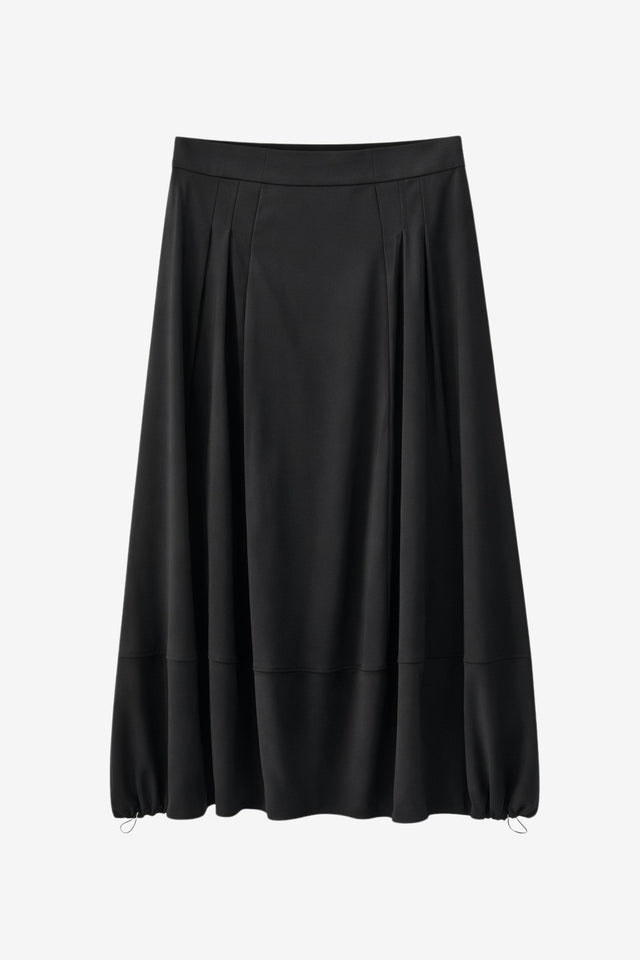 Heide skirt technical jersey | Black