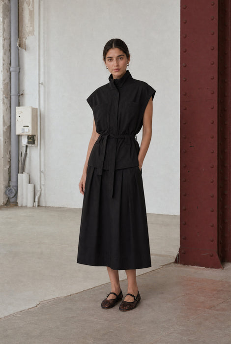Patricia vest technical jersey | Black