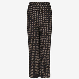 Marga Pants | Black Beige