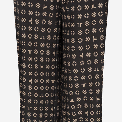 Marga Pants | Black Beige