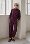 Jannes pants technical jersey | Cherry