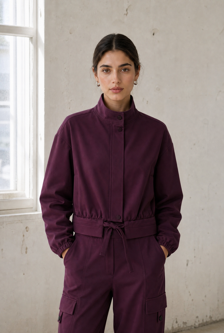 Jannes pants technical jersey | Cherry