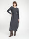 Isabel dress LS technical jersey | Grey