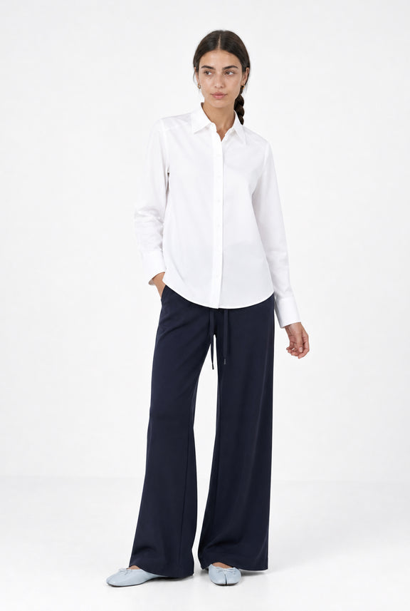 Ivona blouse technical jersey | White