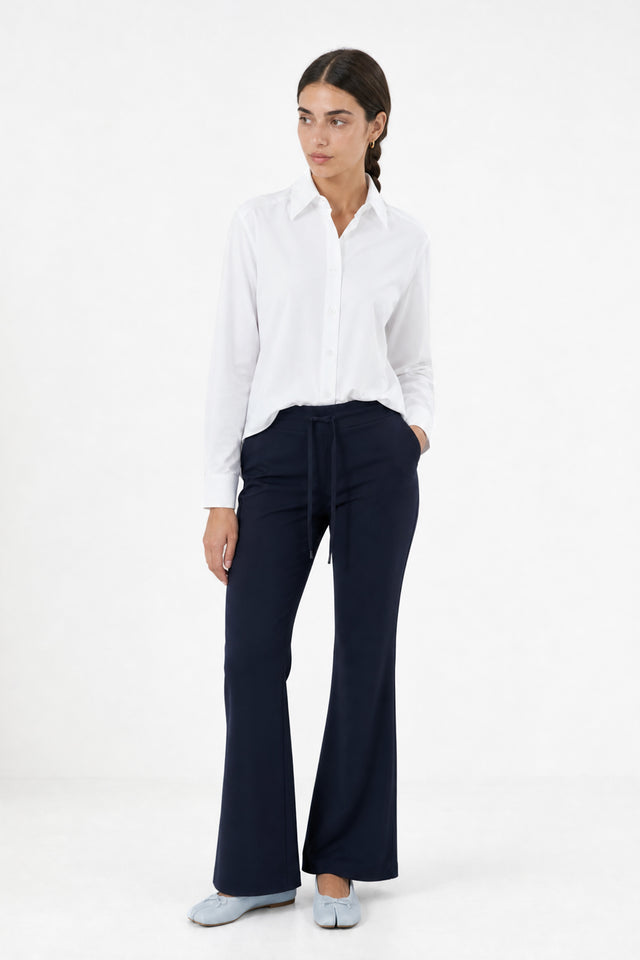 Ivona blouse technical jersey | White