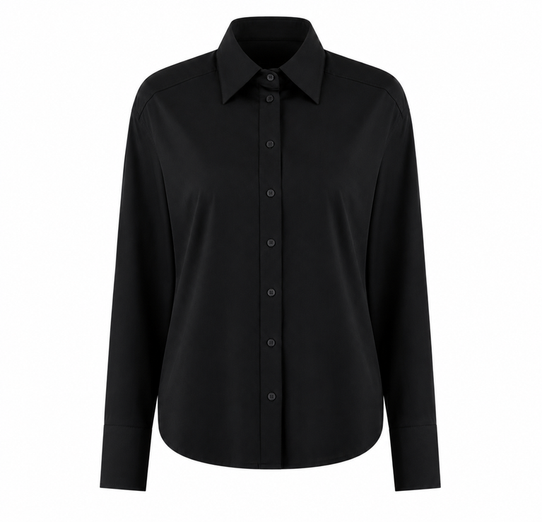 Ivona blouse technical jersey | Black