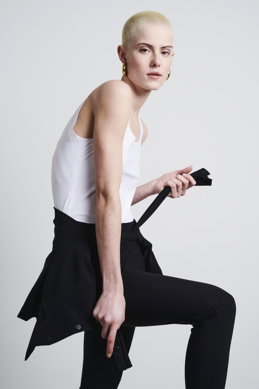 Top Jesy Easy Wear Technical Jersey | White