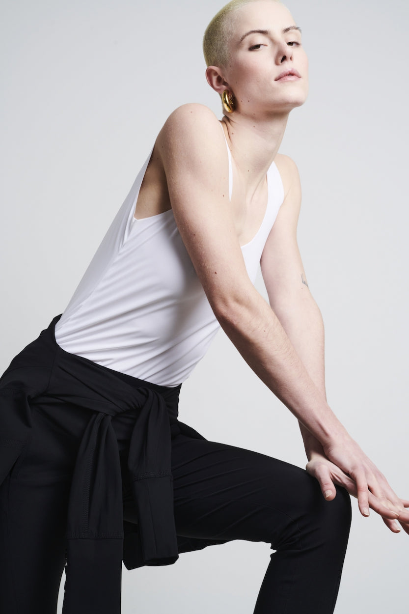 Top Jesy Easy Wear Technical Jersey | White