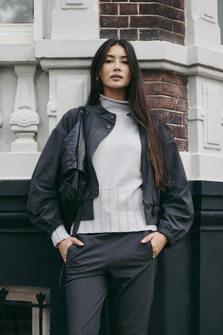 Pullover viscose NB2275 | Silver Shiny