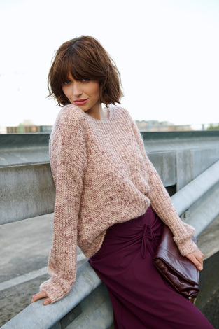 Tine skirt technical jersey | Cherry