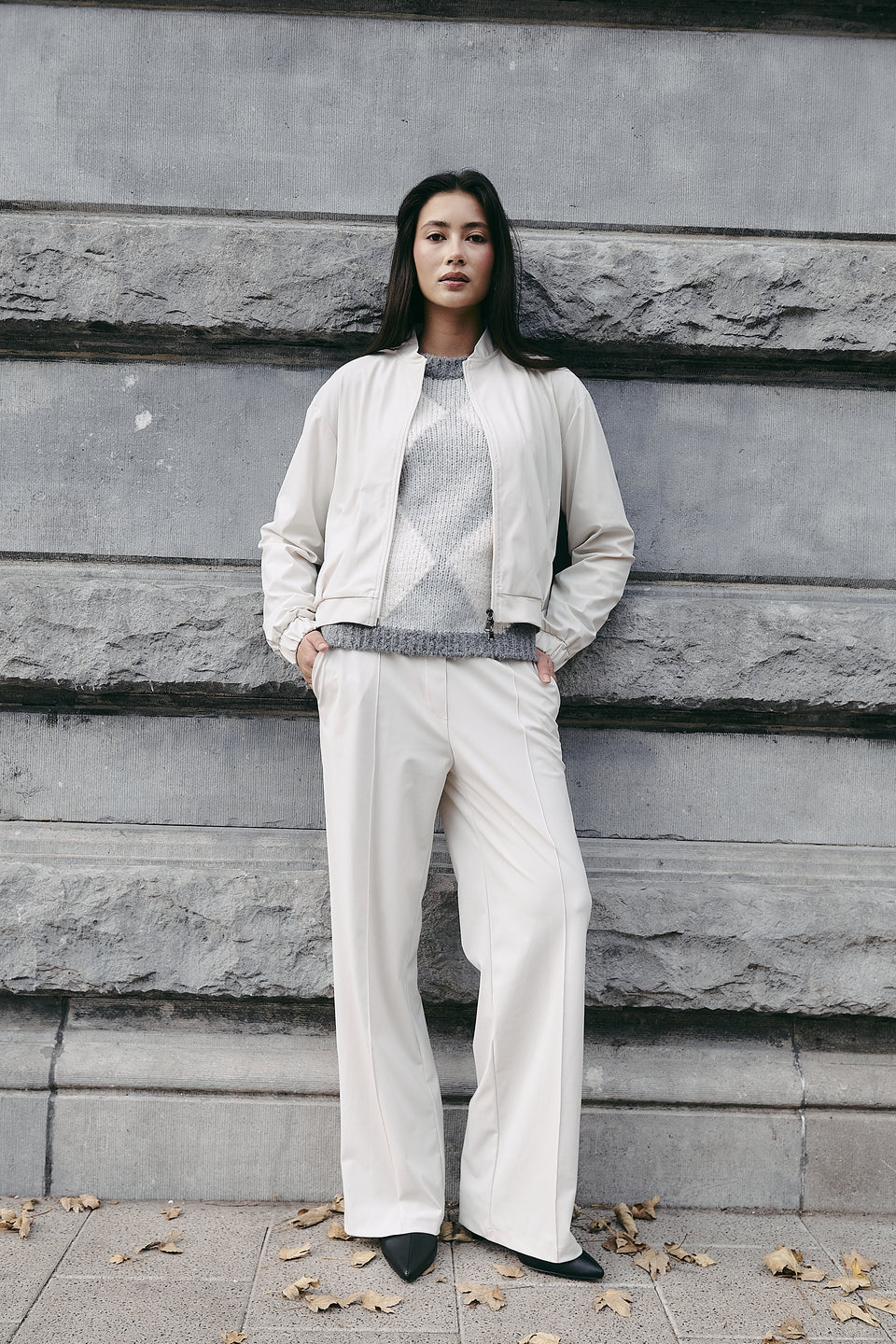 Sharon jacket brush tech jersey | Off White