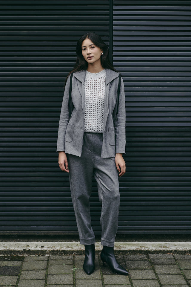Primo viscose elastane pants | Dark Grey