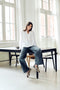 Fly loose yoga jeans | Night Blue