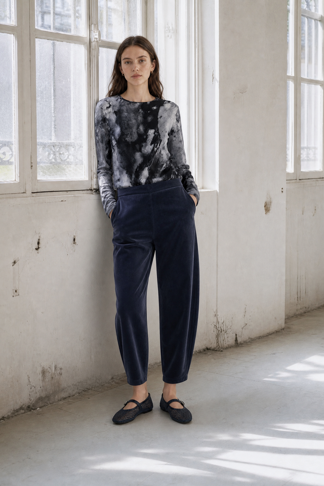 Janette allover print top | Allover
