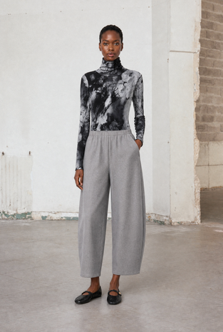 Janice allover print top | Allover