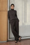 Evo wide-leg technical jersey pants | Chocolate