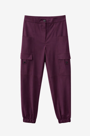 Jannes pants technical jersey | Cherry