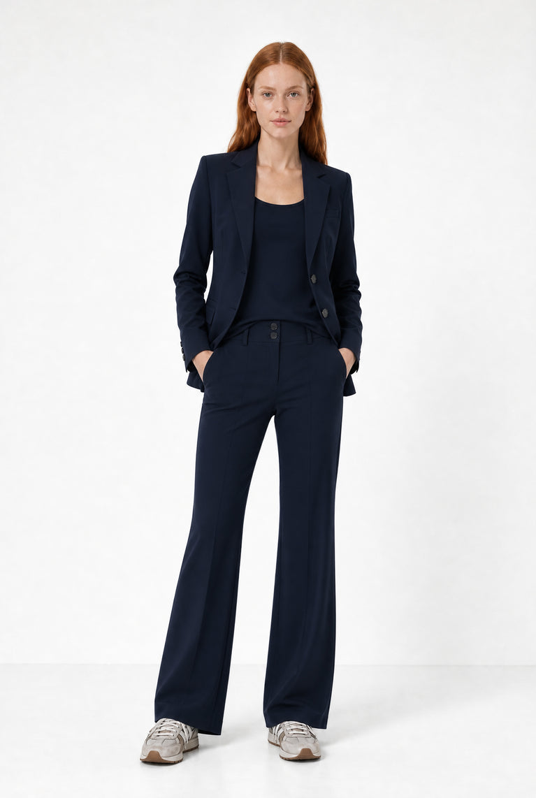 Linda pants technical jersey | Blue