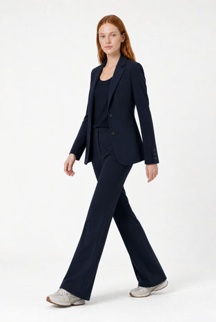 Linda pants technical jersey | Blue