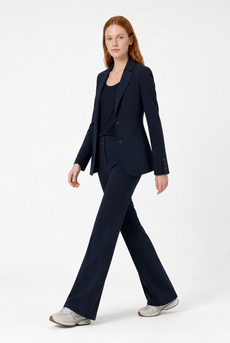 Linda pants technical jersey | Blue
