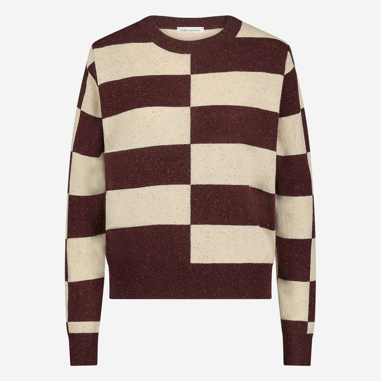 Pullover Dustin | Bordo Beige