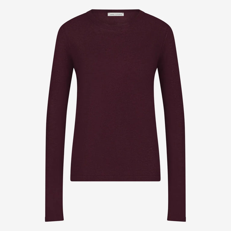 Katherine Pu Pullover | Bordo