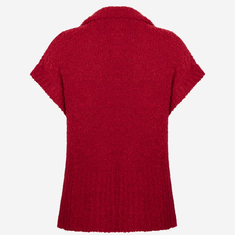 Teddy Vest | Red