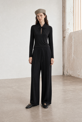 Zippo pants technical jersey | Black
