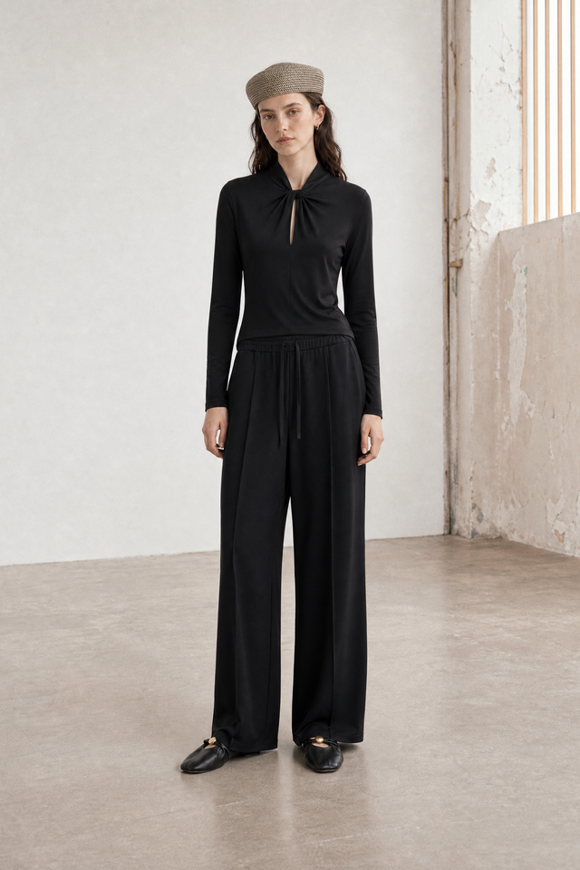 Zippo pants technical jersey | Black