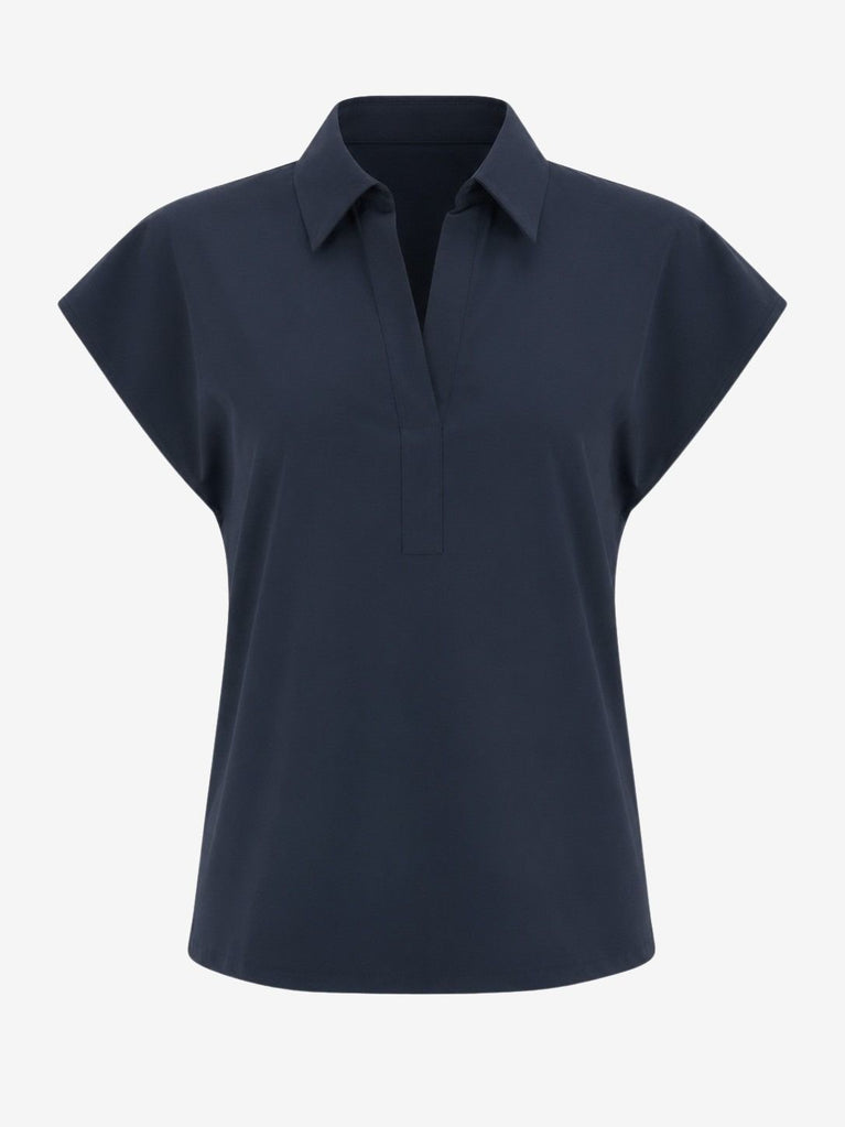 Kitty top technical jersey | Blue