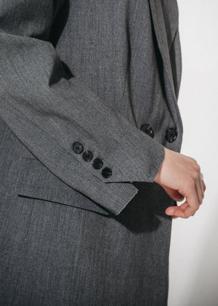 Lux move oversized blazer | Grey