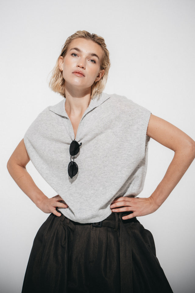 Polo cashmere blend 26554 | Grey