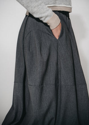 June viscose skirt | Grey