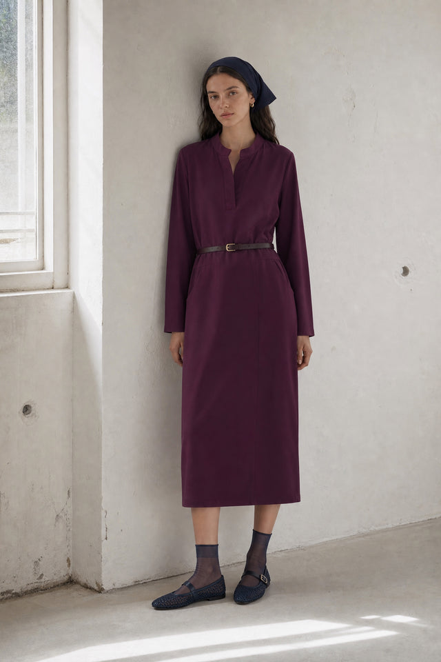 Lalla dress technical jersey | Cherry