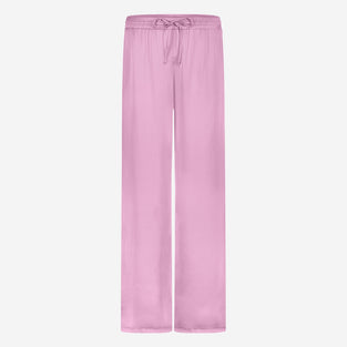 Simone saten viscose pants | Pink