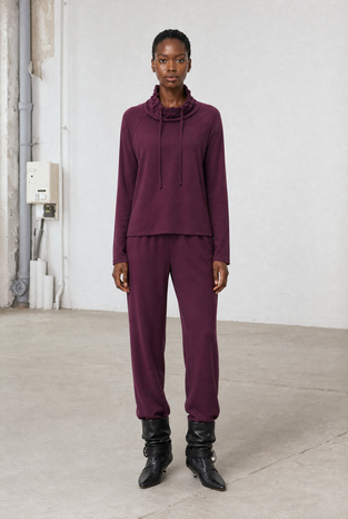 Maren top technical jersey | Cherry