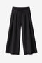 Nova viscose pleated pants | Black