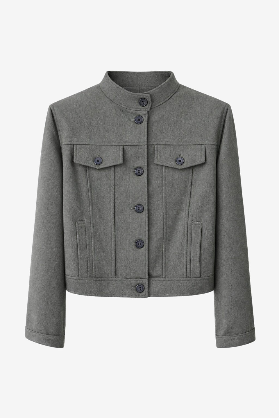 Ophelia viscose blend short jacket | Melange