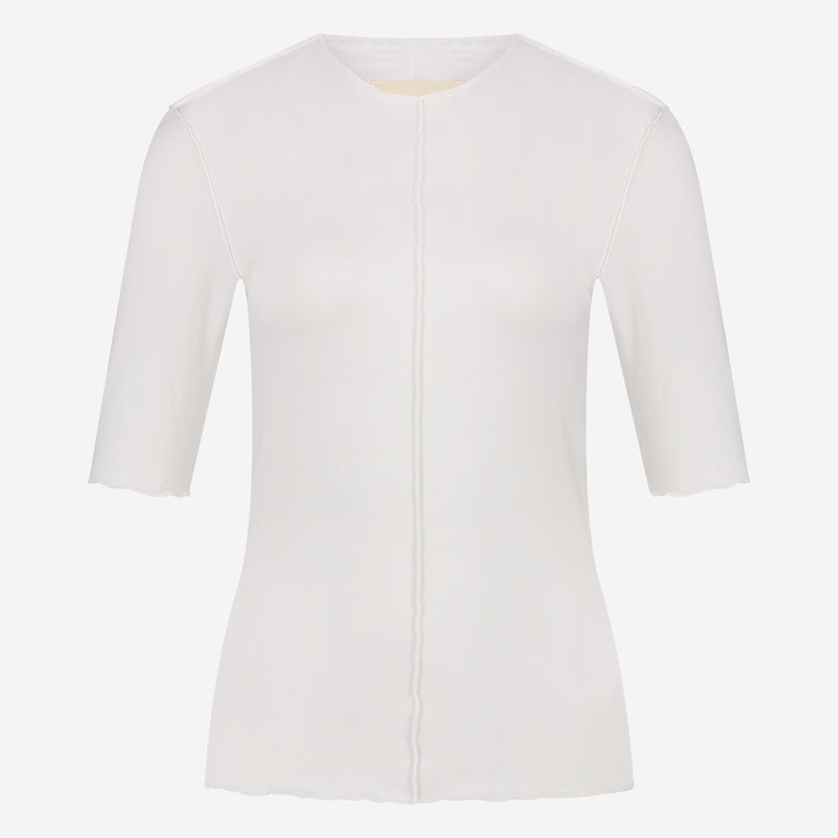 Jordan strech viscose top | White